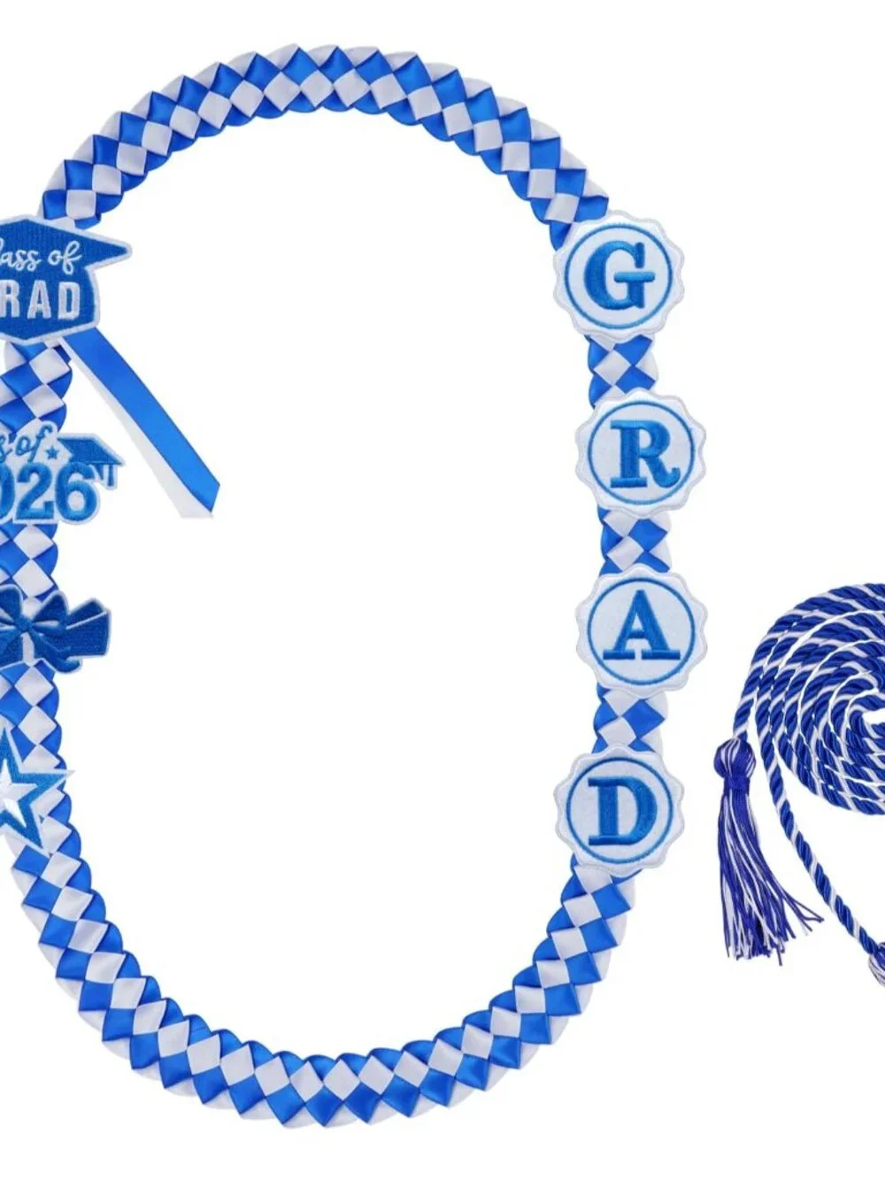Other | 226 Graduation Lei Class Of 2026 Grad Ribbon Leis With Honor ...